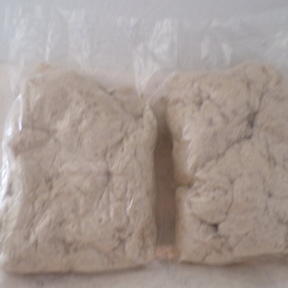 2 lbs Organic Wool Noil Stuffing Natural Color New Made in USA